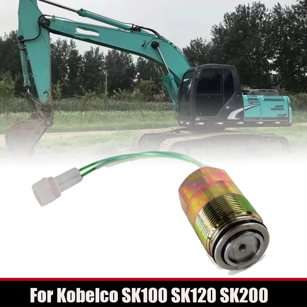Solenoid Valve 2436R884F1 2436R884F3 For Kobelco SK100 SK120 SK200 Excavator