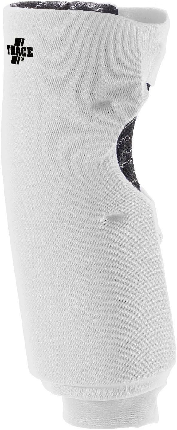 One LONG Softball Sliding Fielding Knee Foam Guard XS Adams USA Trace White