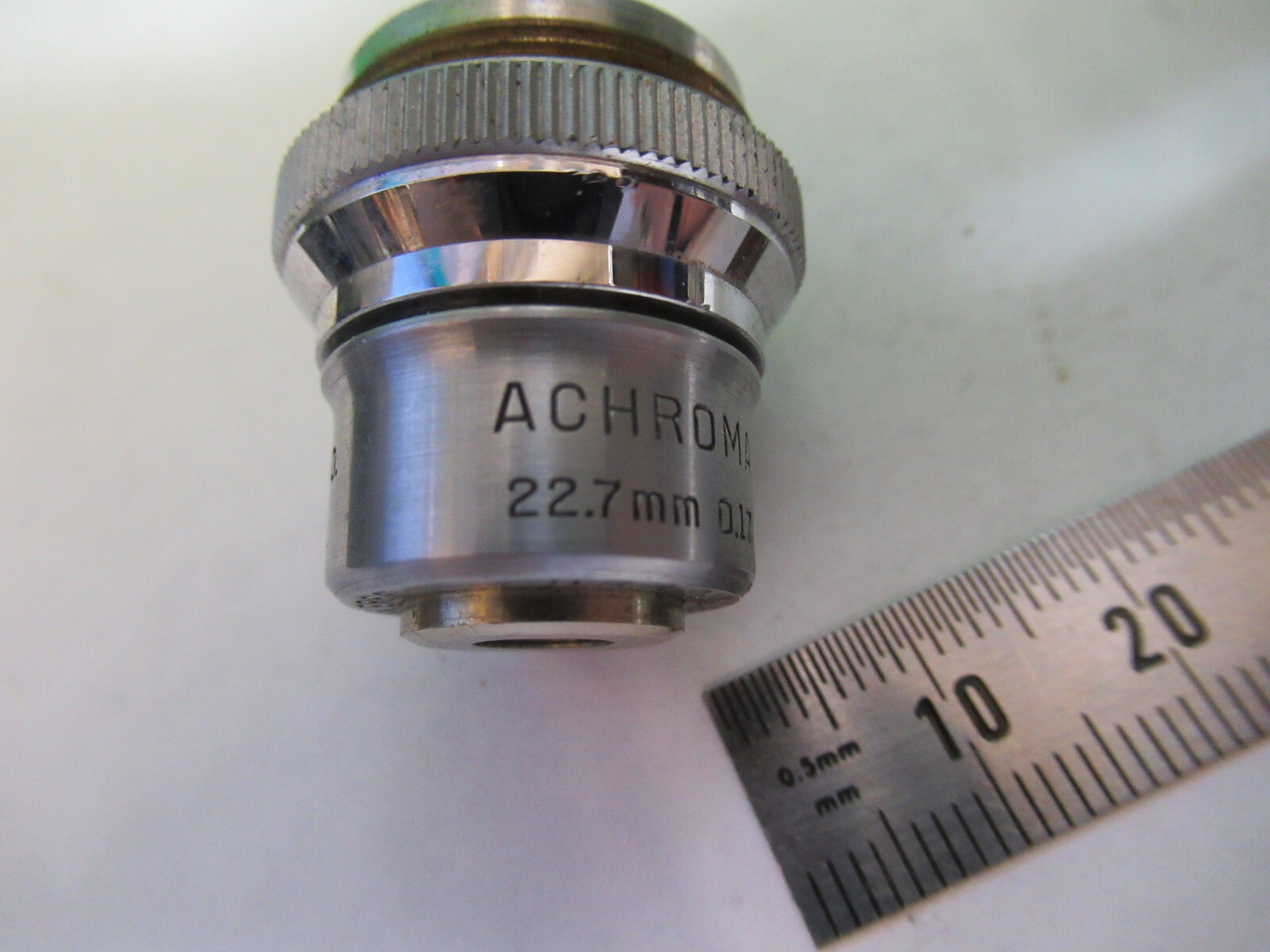 BAUSCH OBJECTIVE 6X STRAIN FREE POL POLARIZATION MICROSCOPE PART &G7-A-24