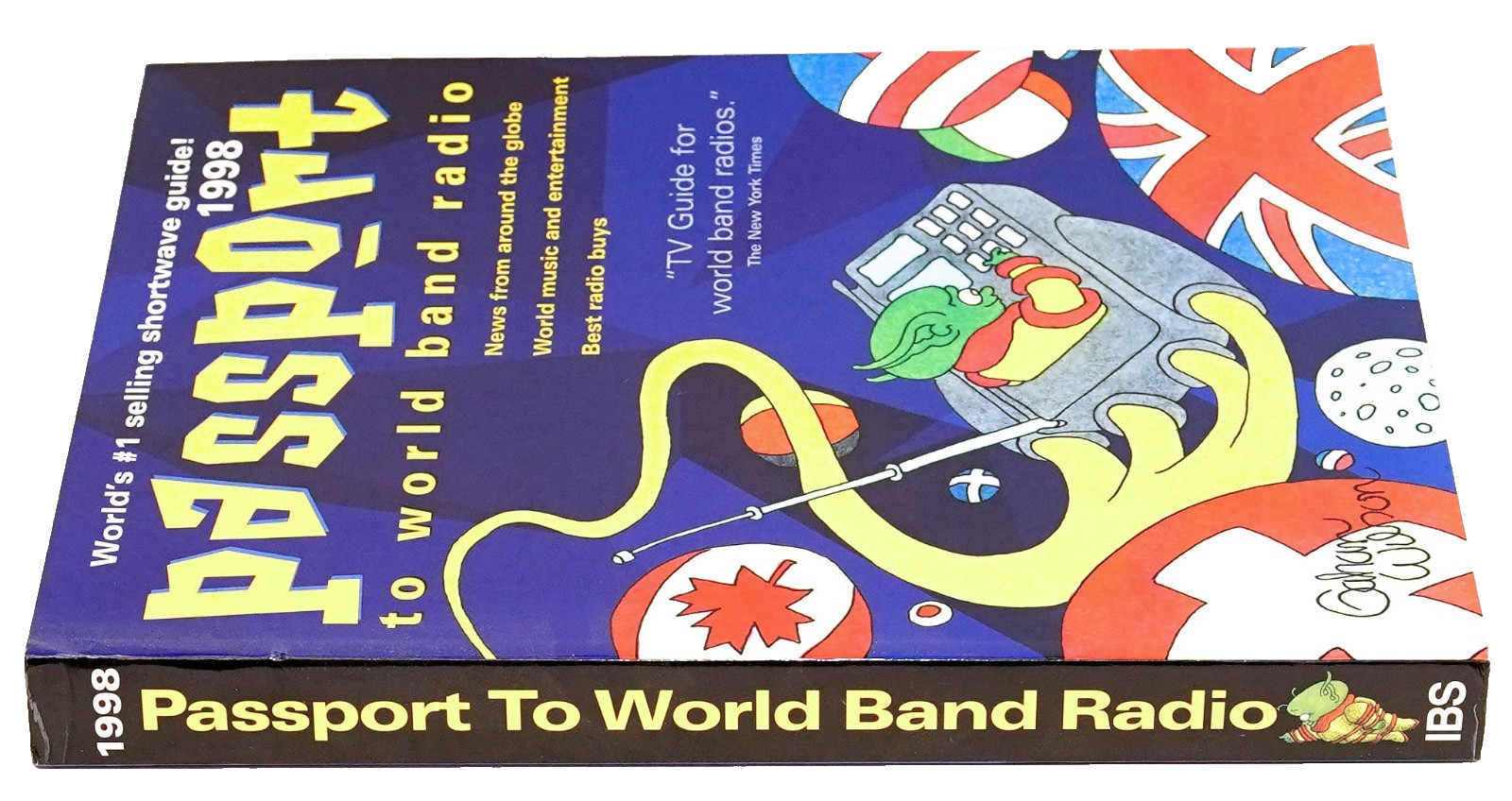 1998 Passport to World Band Radio Book - Stations Frequencies Reviews Stories