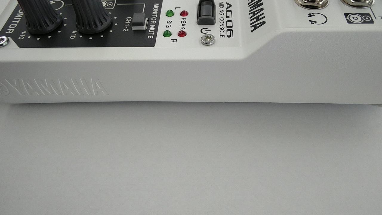 Yamaha AG06 Compact Analog Mixer USB Audio Interface 6-Channel New