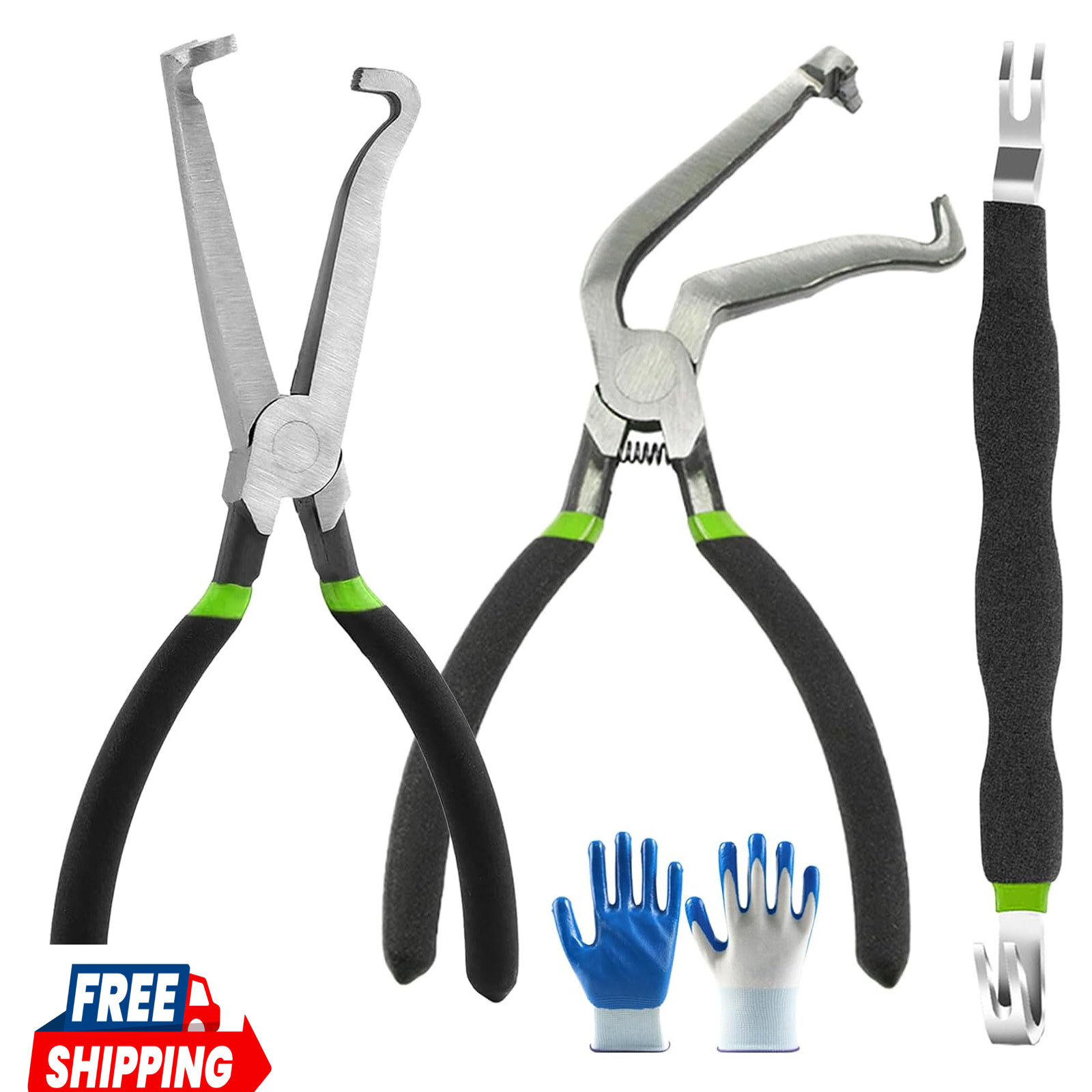 3PCS 37960 37980 Electrical Disconnect Pliers for Cars 60 Degree Automotive