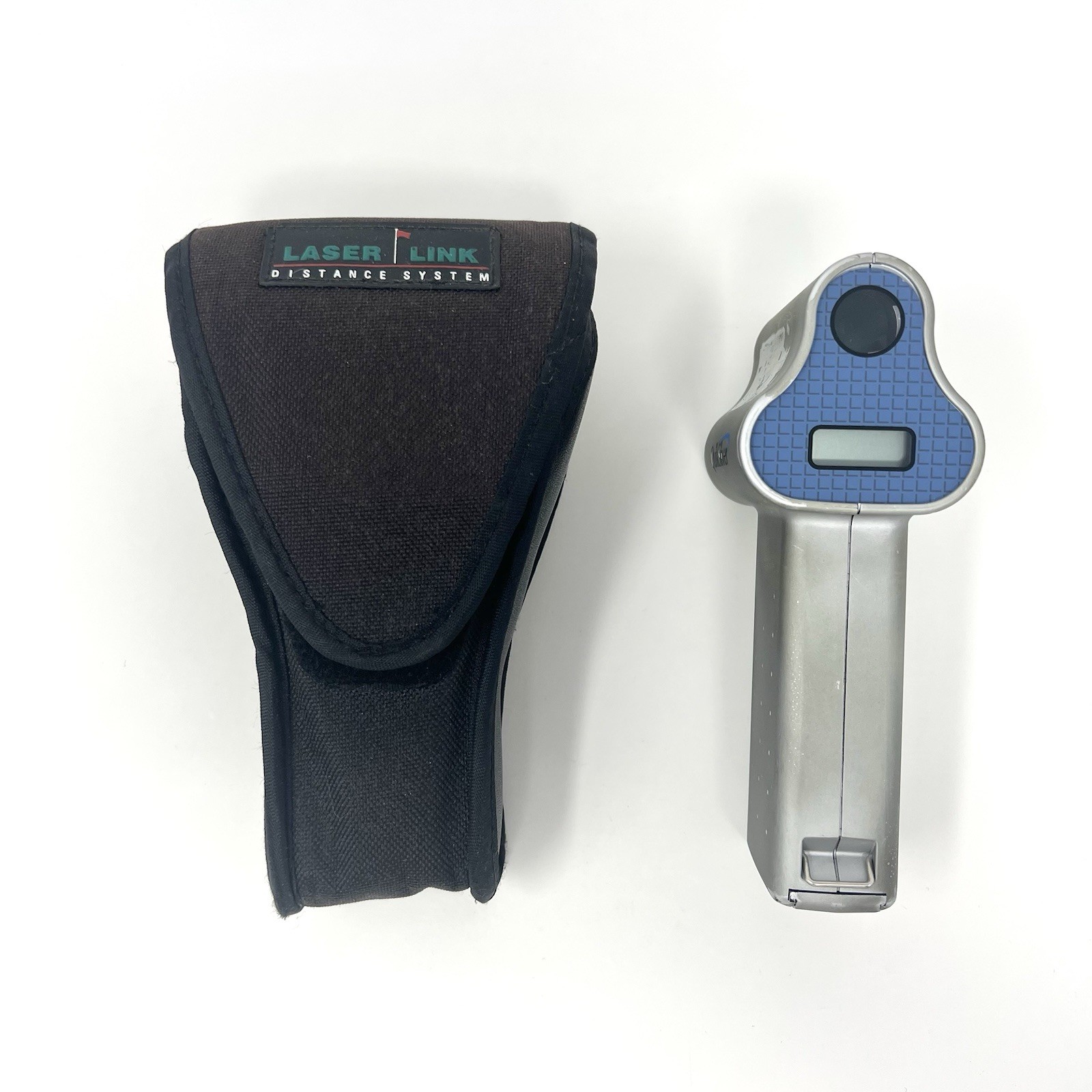 Laser Link Golf QuickShot Rangefinder Distance Reader /w Carrying Case FOR PARTS