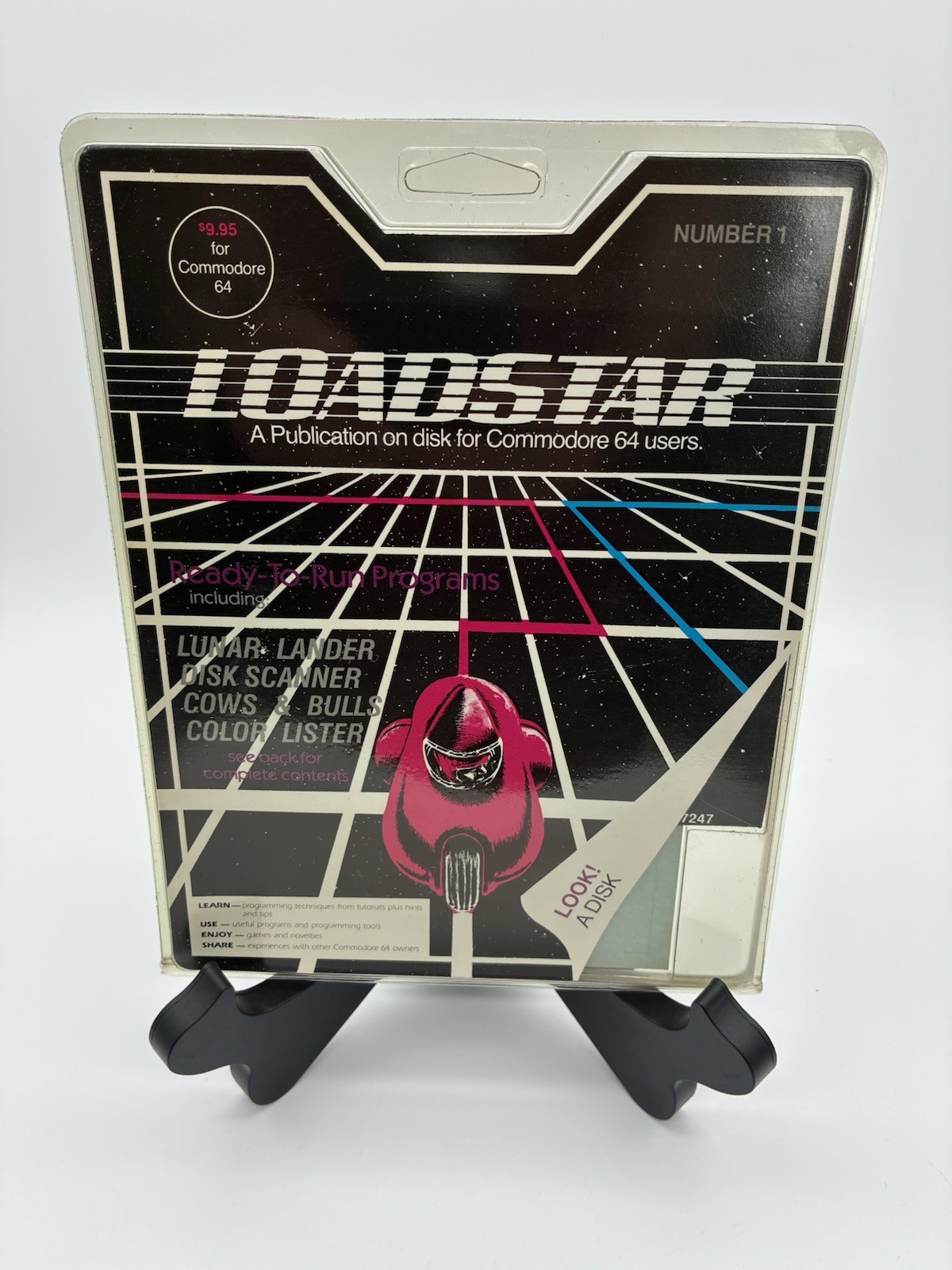Brand New/Sealed Loadstar Number 1 for Commodore 64