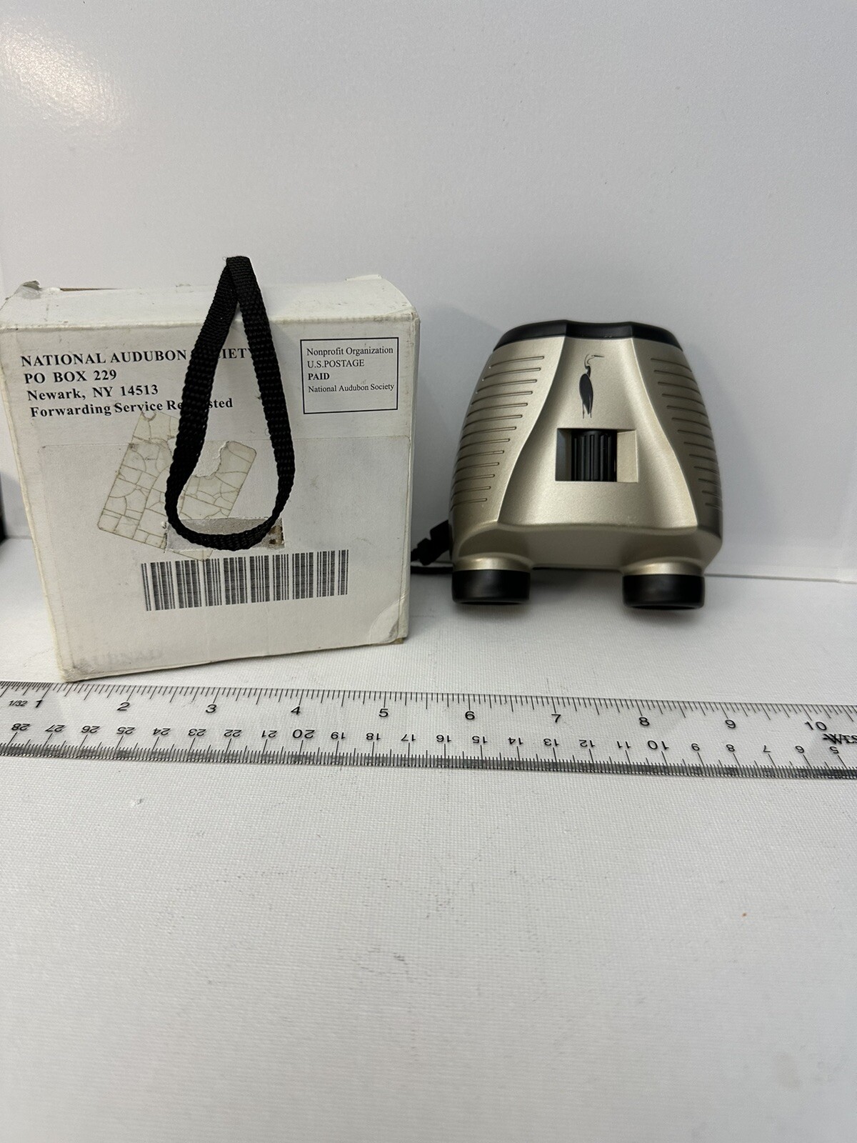 National Audubon Society Promo Binoculars With Strap Original Box Some Wear