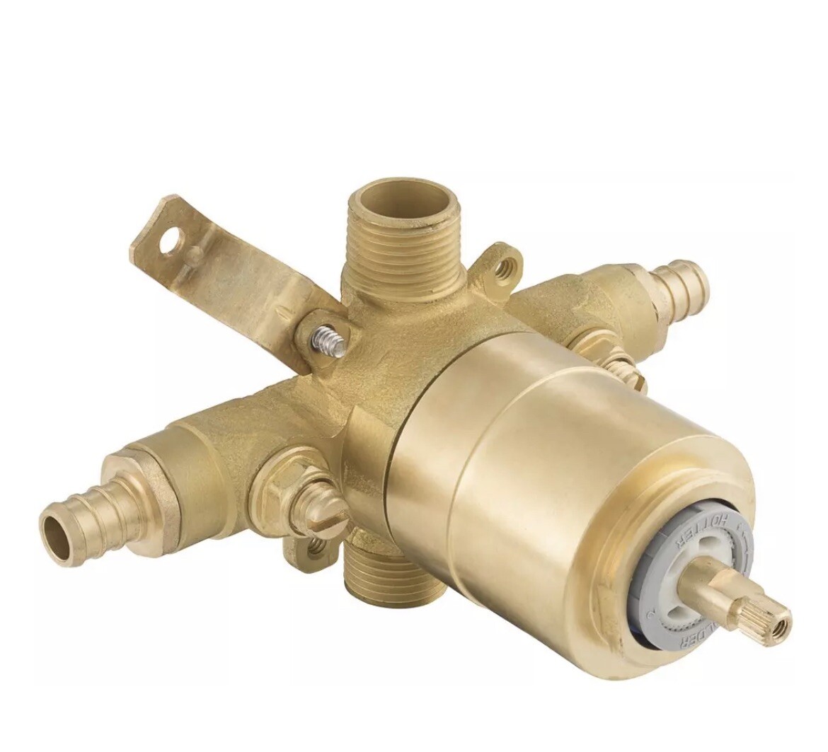 Proflo PF4001P Accufit® 1/2 in. PEX Crimp Connection Tub & Shower Valve