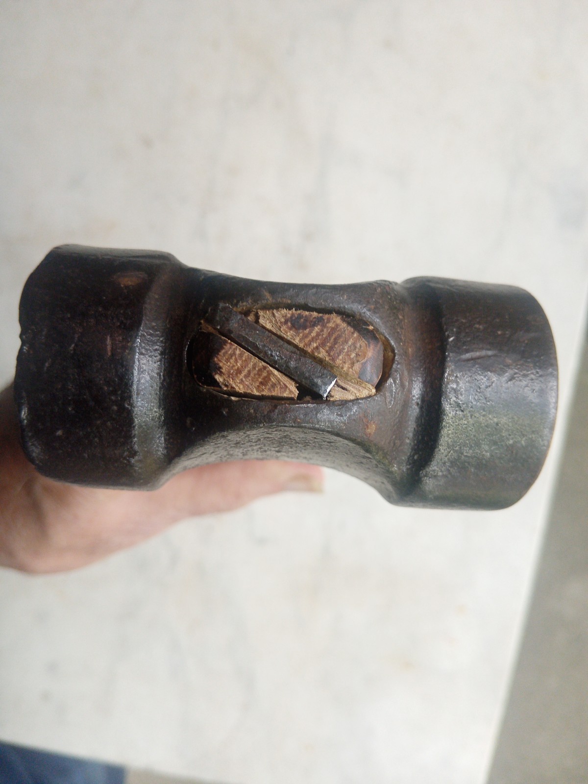 Vintage Blacksmith Hammer 2 Lb 1 Oz Forging Tool