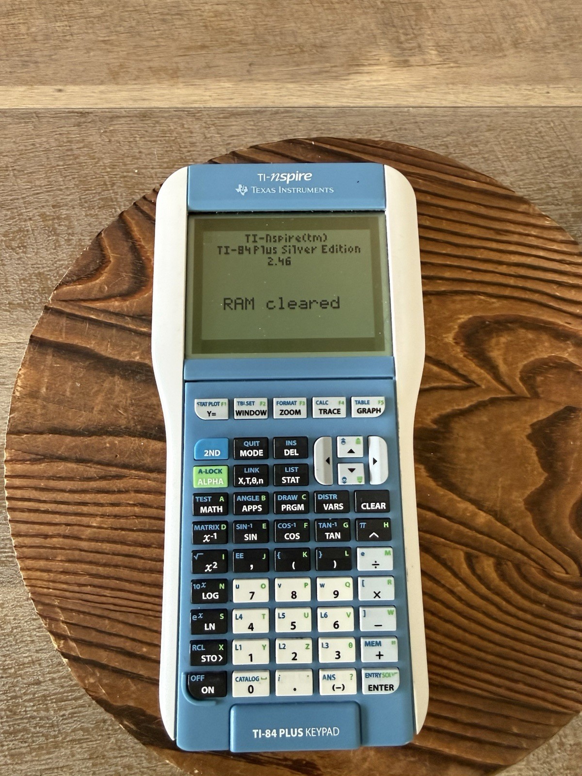 Texas Instruments ~ TI-Nspire TI-84 Plus ~ Keypad Graphing Calculator *RESET*
