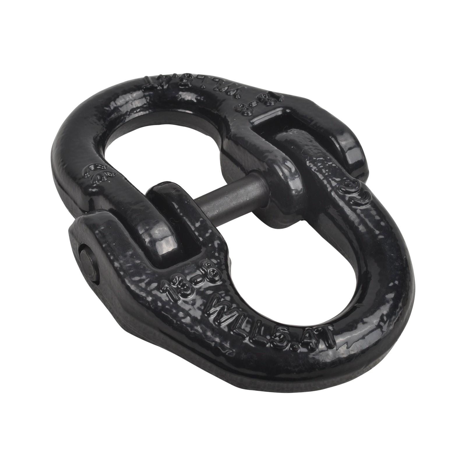 8x Chain Coupling Link 1/2" G80 Hammer Lock Connector 12000lbs Hammerlink Black