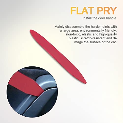 5PCS Auto Trim Removal Tool Kit, Car Interior Door Panel Clip Fastener Removal