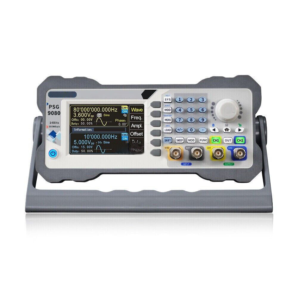 For PSG9080 DDS 2 Channel Frequency Signal Generator 80MHz Programmable Digital