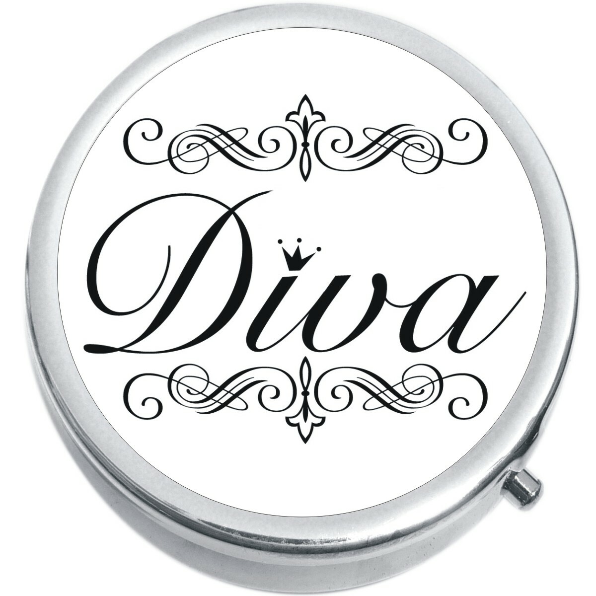 Diva  Medicine Vitamin Compact Pill Box