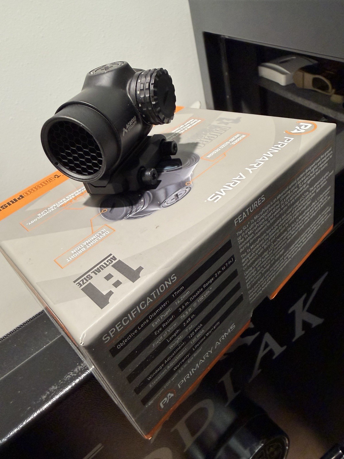 Primary Arms SLX 1X Micro Prism Sight