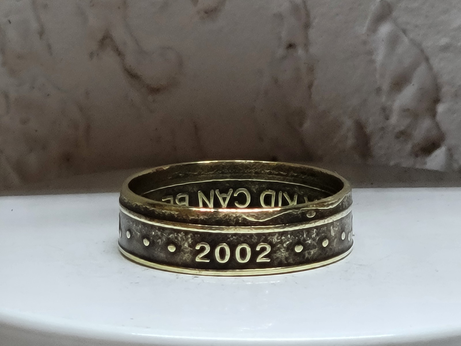 CHUCK e CHEESE - 2002 - Size 11 Token Coin Ring