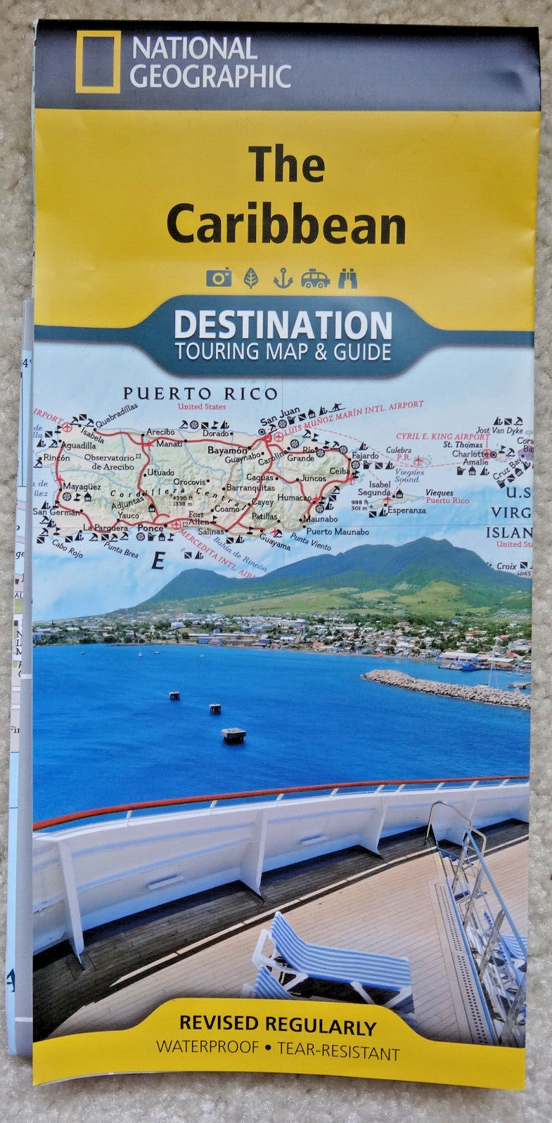 Carribean map - National Geographic Touring Map and Guide