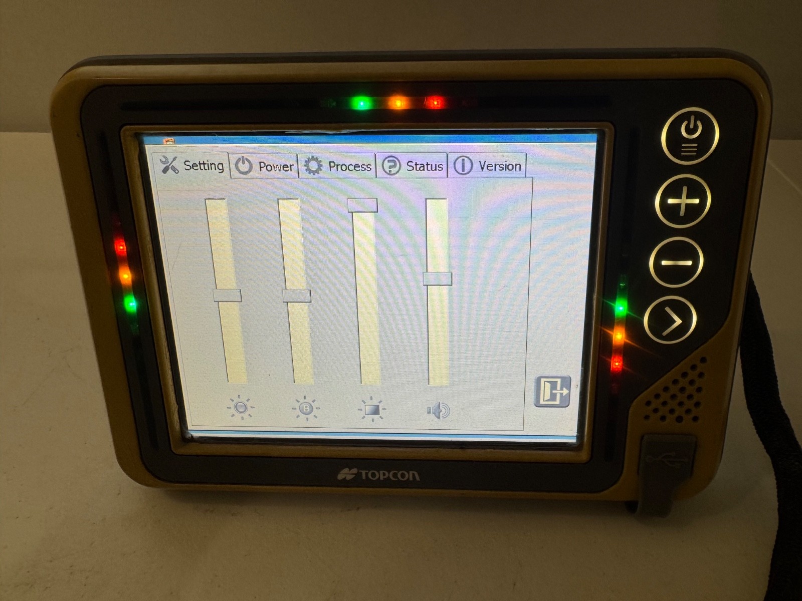 Topcon GX-55 Graphical Machine Control Display Box for Bulldozer or Excavator