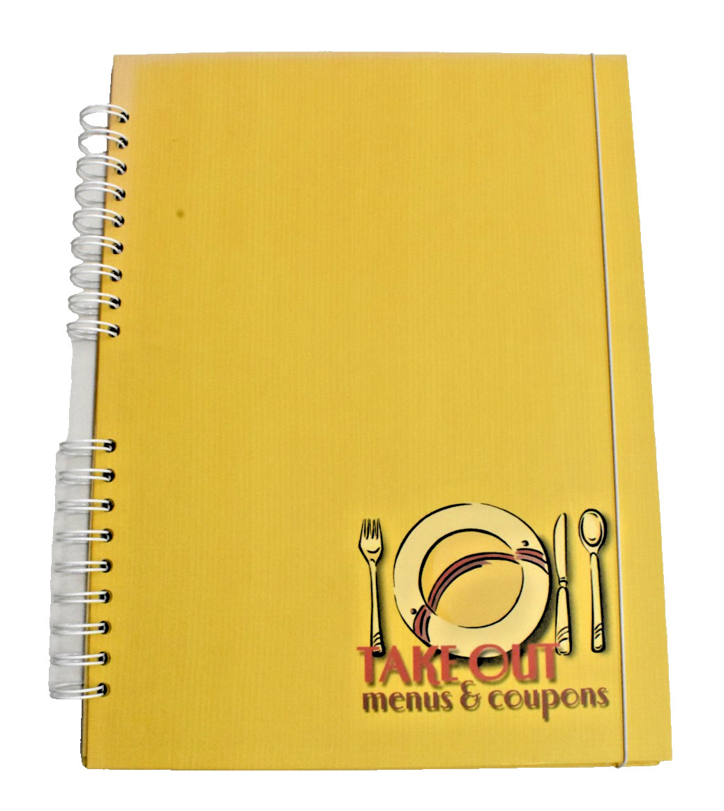 Takeout Menu Holder Organizer, Restaurant Coupon & Menu Organizer