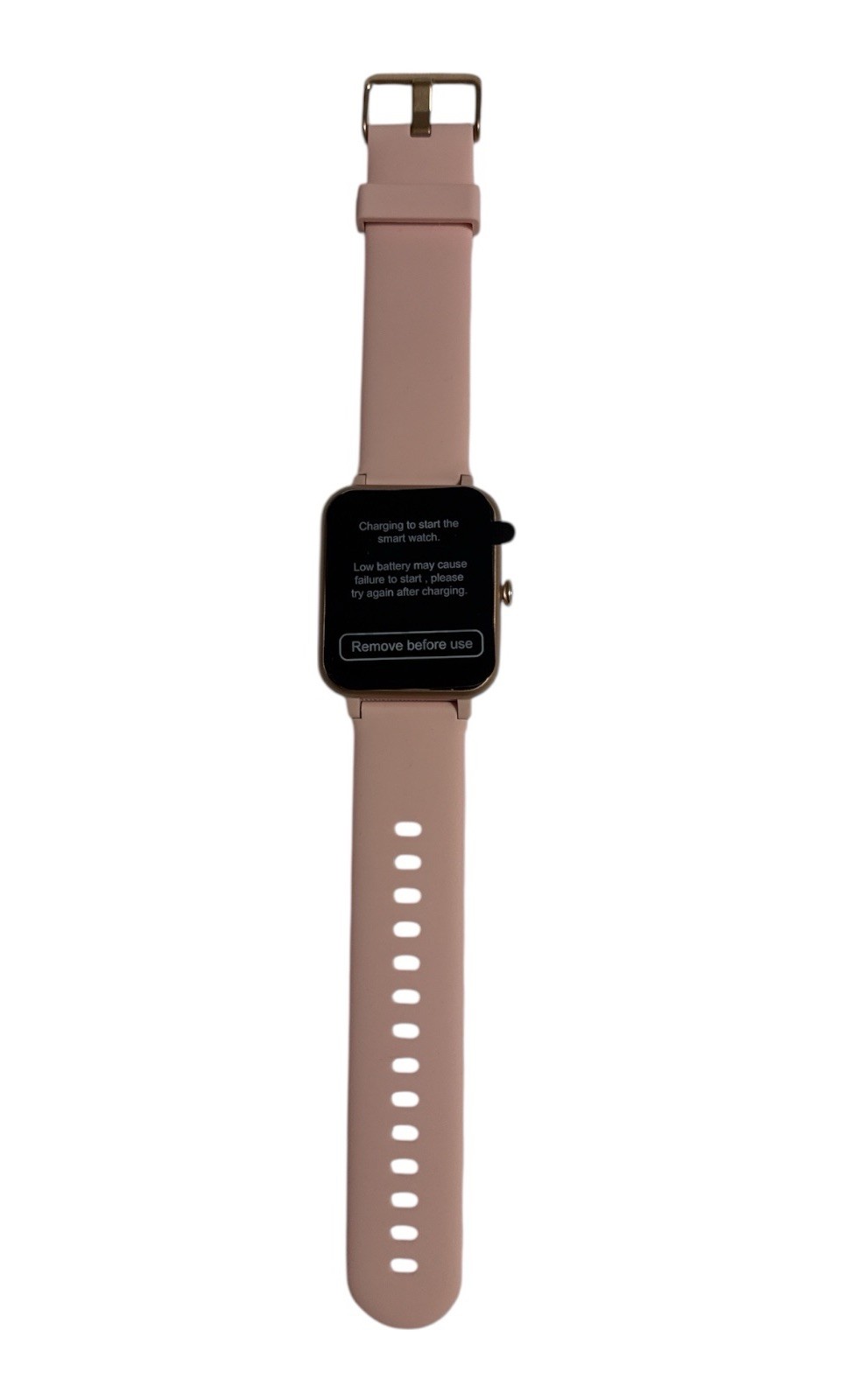 GRV Smart Watch Unisex ￼Pink ￼iOS/Android Waterproof Heart Rate & Sleep Monitor