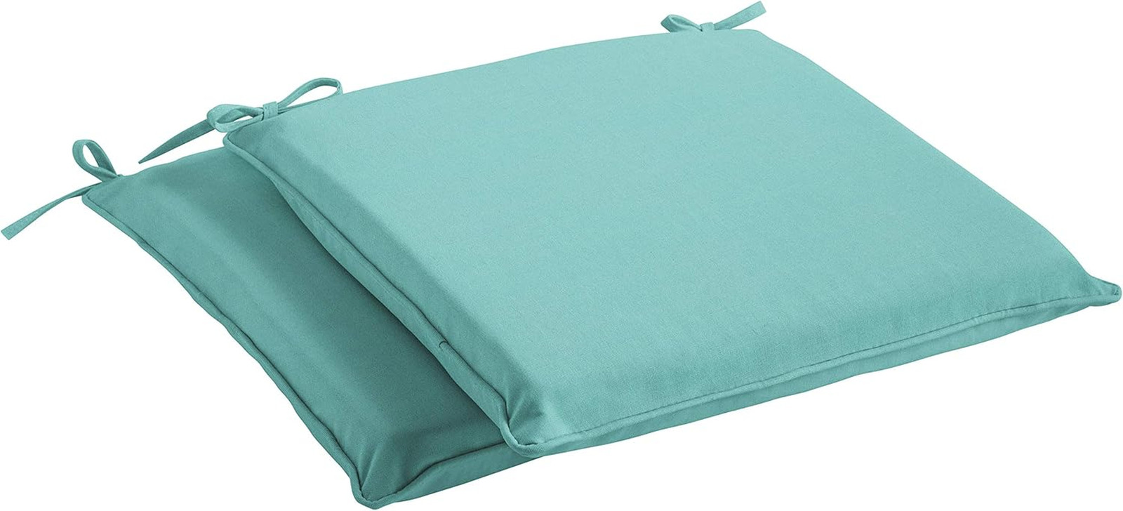 Sunbrella Corded Chair Pad (Set of 2) - Fade & Water Resistant, Outdoor & Indoor