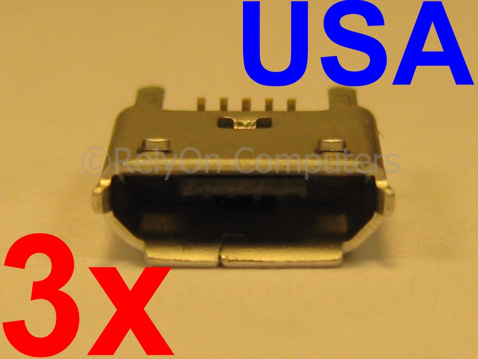 3x OEM Type Perfect Fit Micro USB Charging Charger Port For UE MEGABOOM Speaker