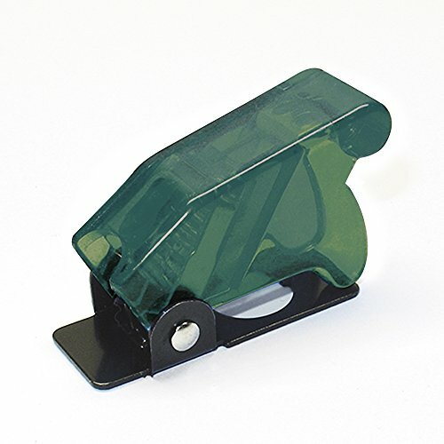 CYGUSA Toggle Switch Position Indication Cover, Transparent Green