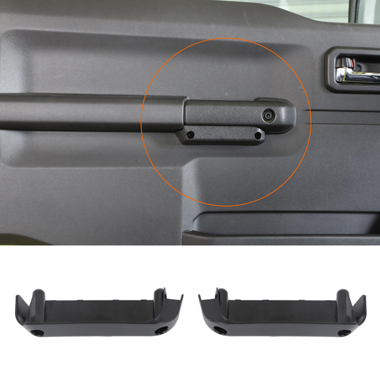 2 x Door Handle Armrest Storage Box Tray For  Suzuki Jimny 2019-2023 Accessories