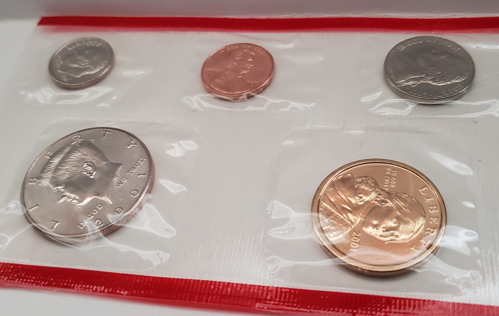 2001 P&D – US Mint Uncirculated Coin Set