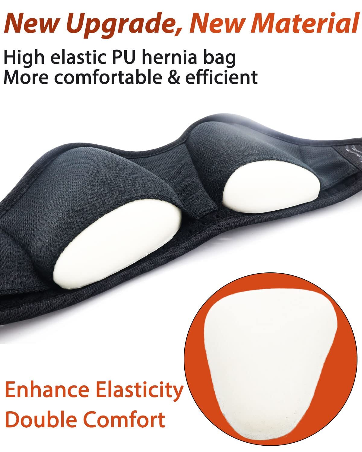 Medical Men's Inguinal Hernia Support Belt Double Groin Truss Brace Pain Relief