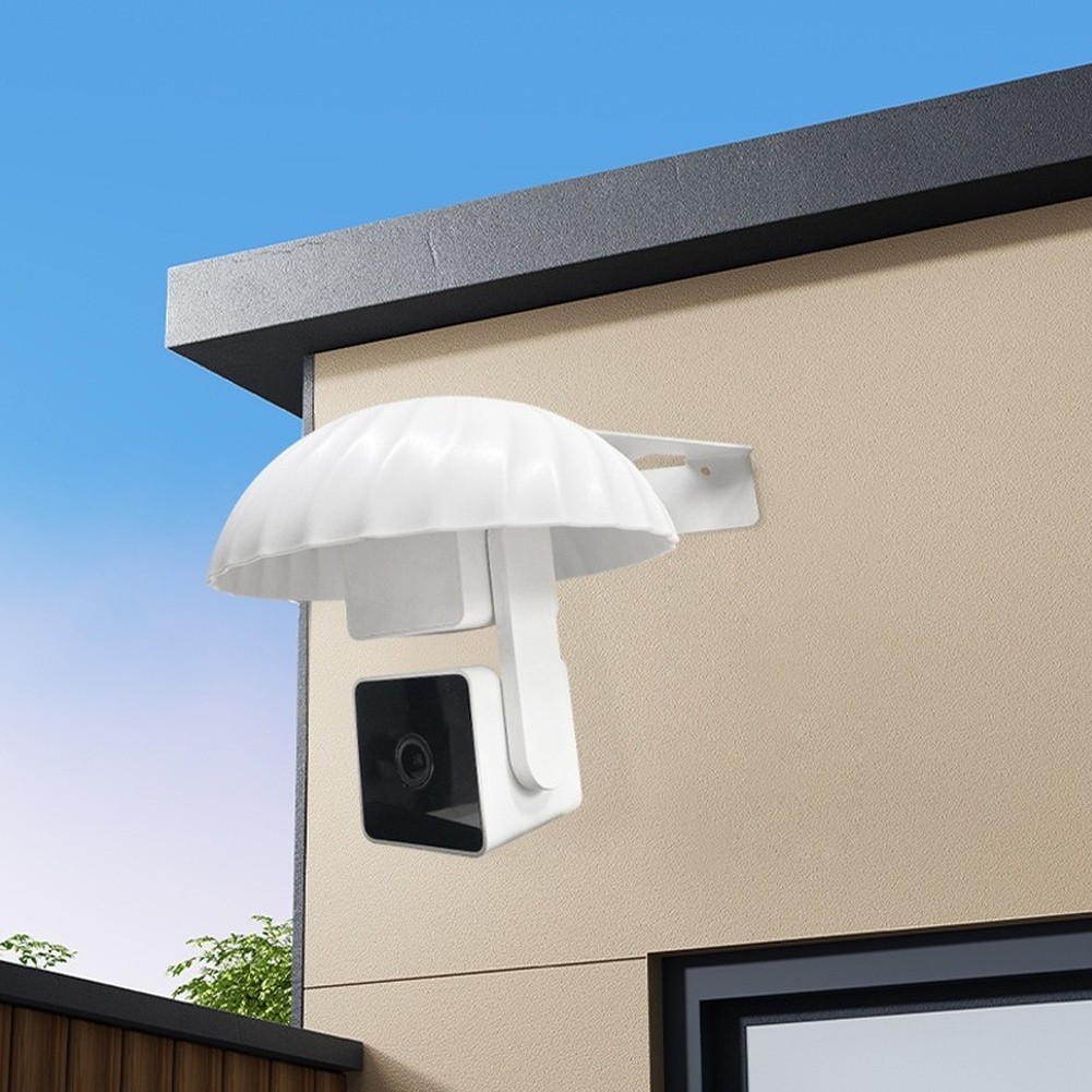 White Sun Shade Rain Cover for WYZE Pan forV3 Camera with Mounting Bracket