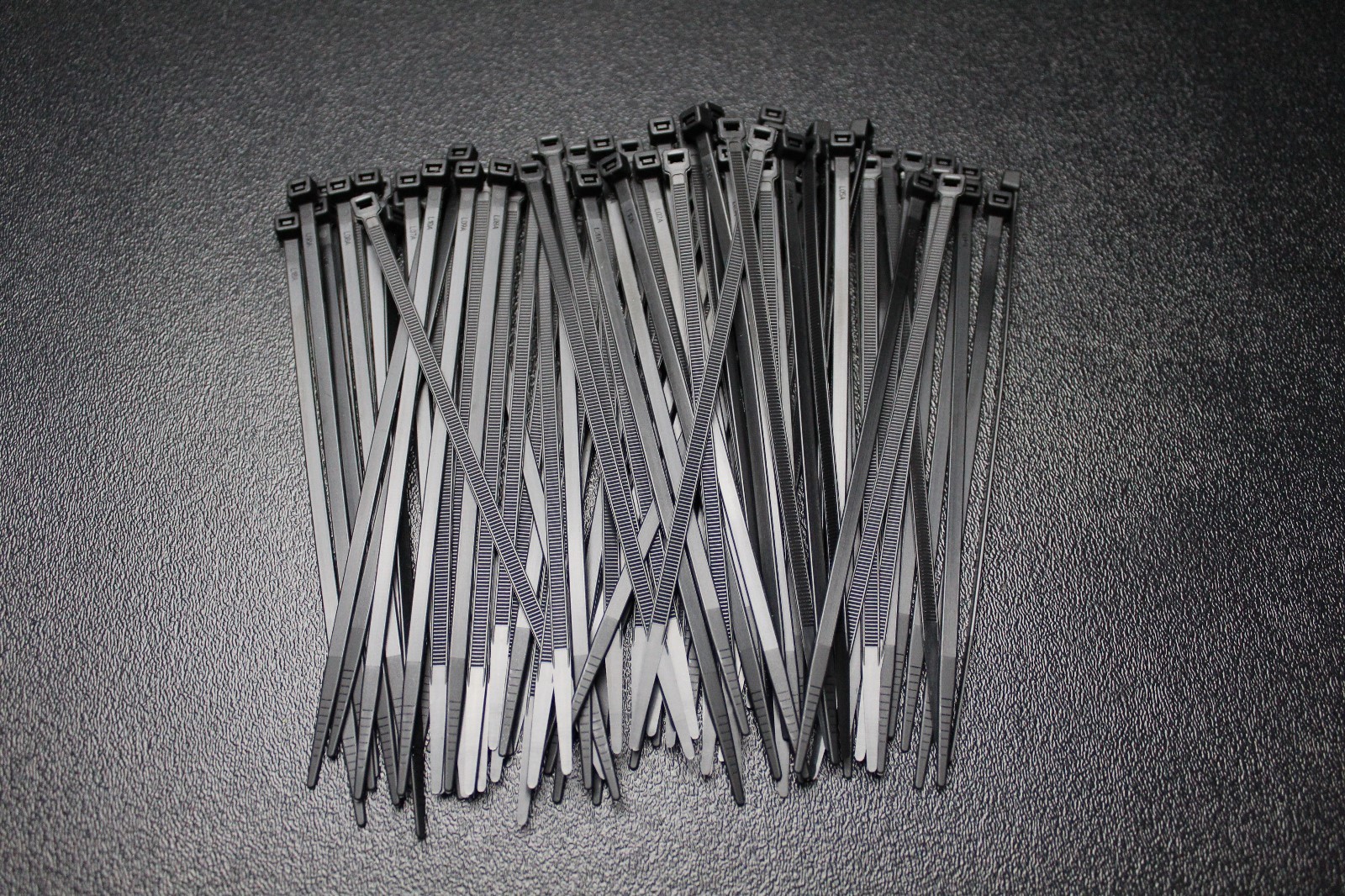 500 PK 8 INCH ZIP TIES NYLON BLACK 40 LBS UV WEATHER RESISTANT WIRE CABLE BCT8