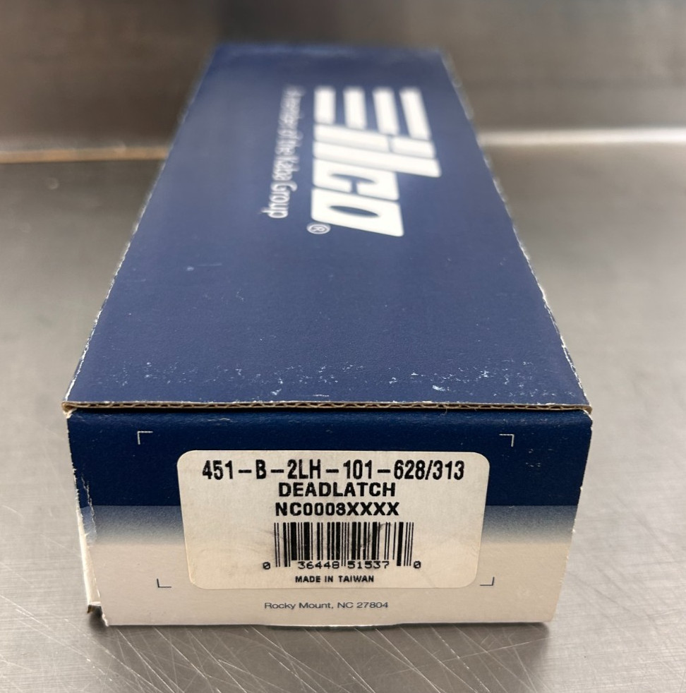 Ilco Deadlatch & Strike 451 B 2LH 101 628/313 New in Box