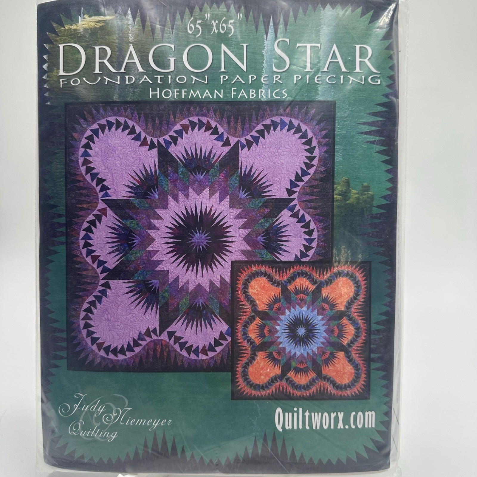 Quiltworx Dragon Star Quilt Pattern 2011 Judy Niemeyer Foundation Paper Piecing