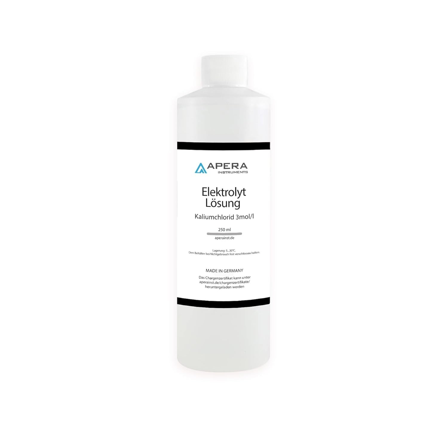Apera Instruments 3M KCL Storage Soaking Solution (8 oz.) for pH and ORP...