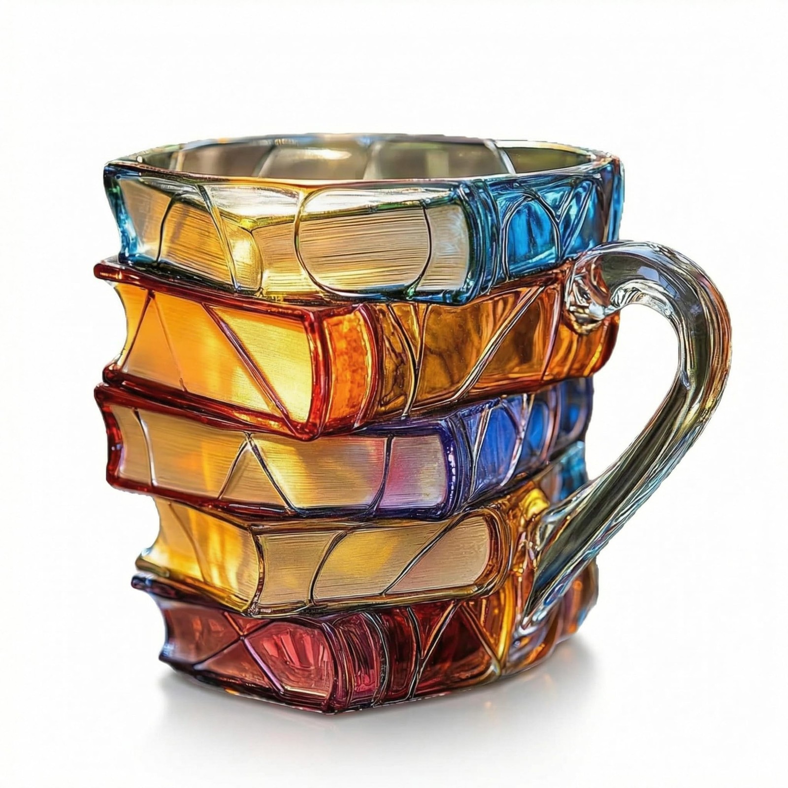 Chapter Book Mug Novelty Coffee Mugs,  Painted Book Coffee Mug, Novelty Unique