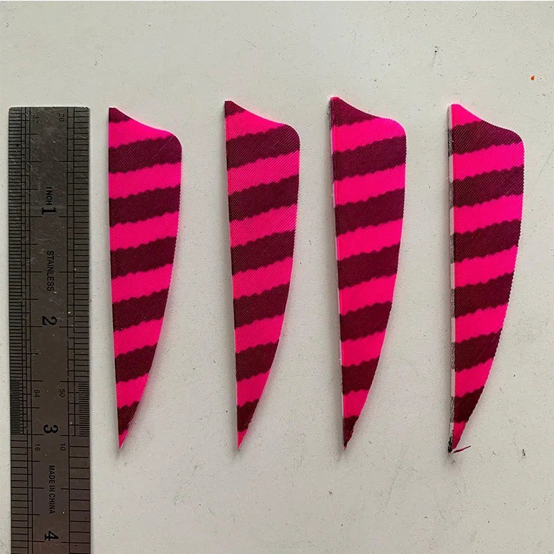 50pcs 3" 4" 5" Shield Left Wing Right Wing  RW  Fletch  Feathers Accessories