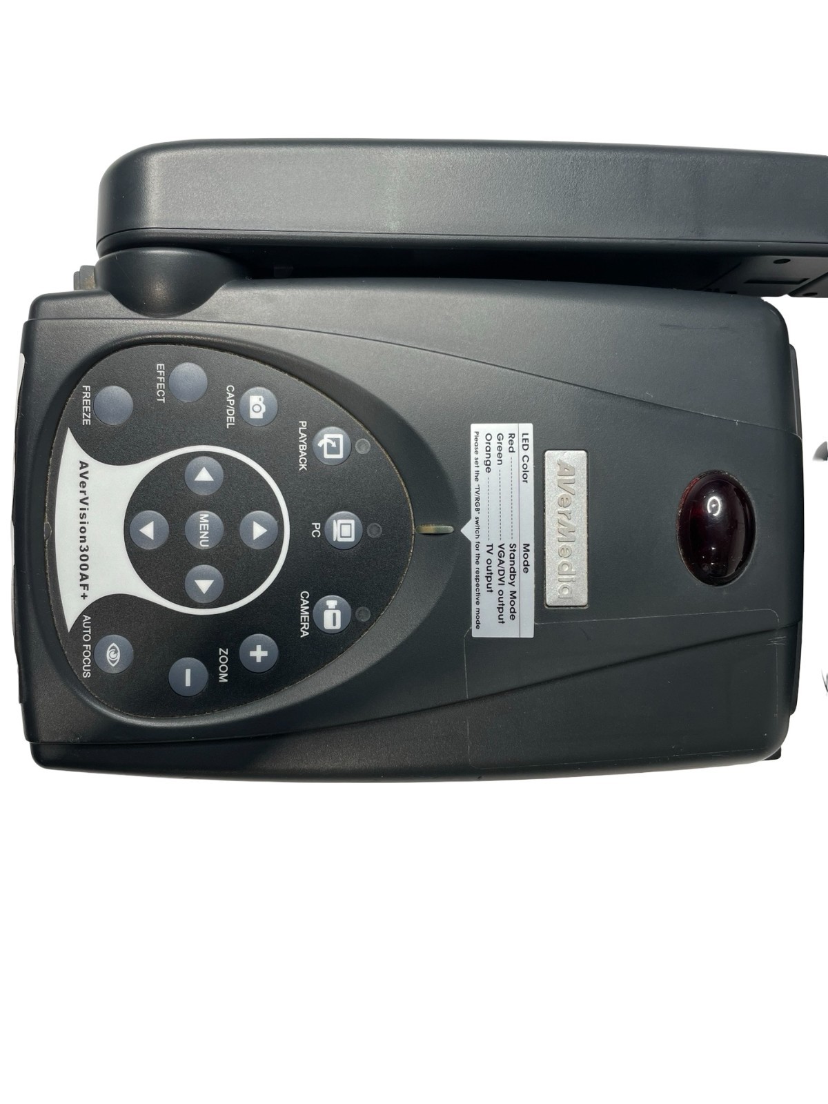 Used AverVision 300AF+P0E3 Document Camert Camera Presentation System. No AC