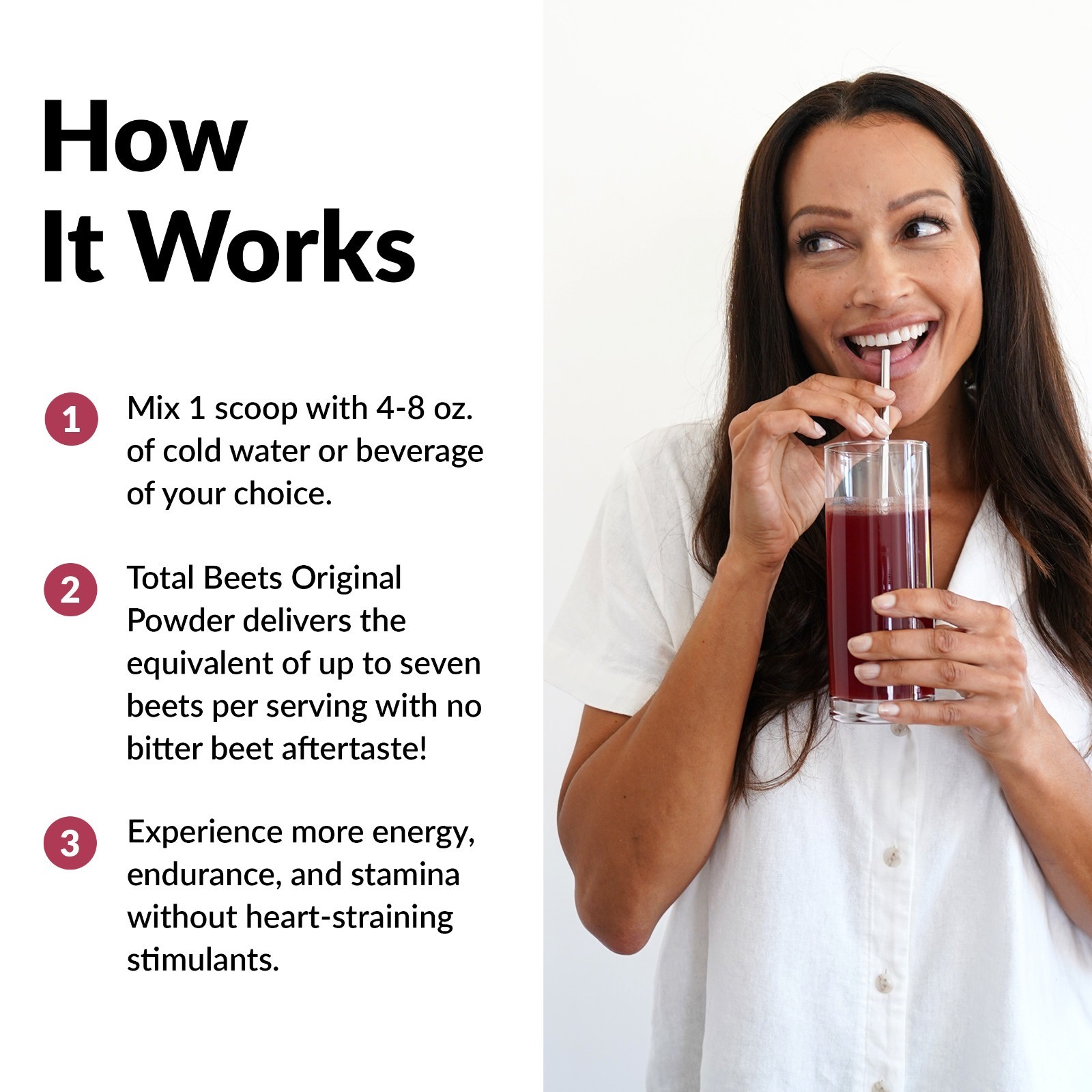 Force Factor Total Beets Circulation Superfood Beet Root Powder Nitric Oxide