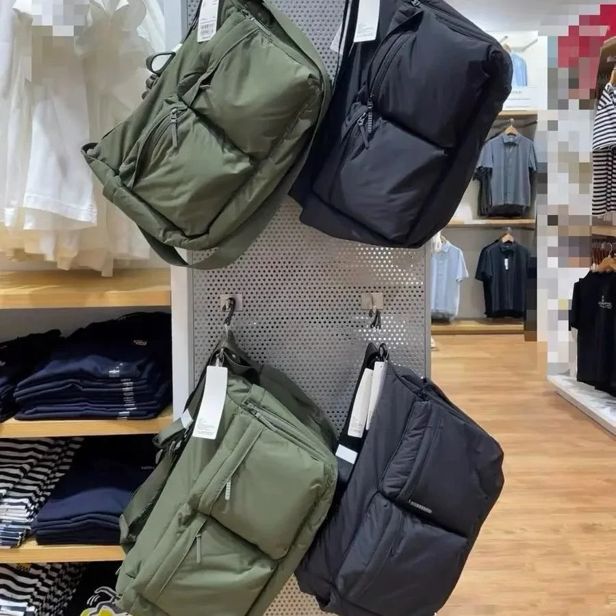 Casual Multi-pocket Messenger Bag Men Women Shoulder Bag Travel Sport Bag