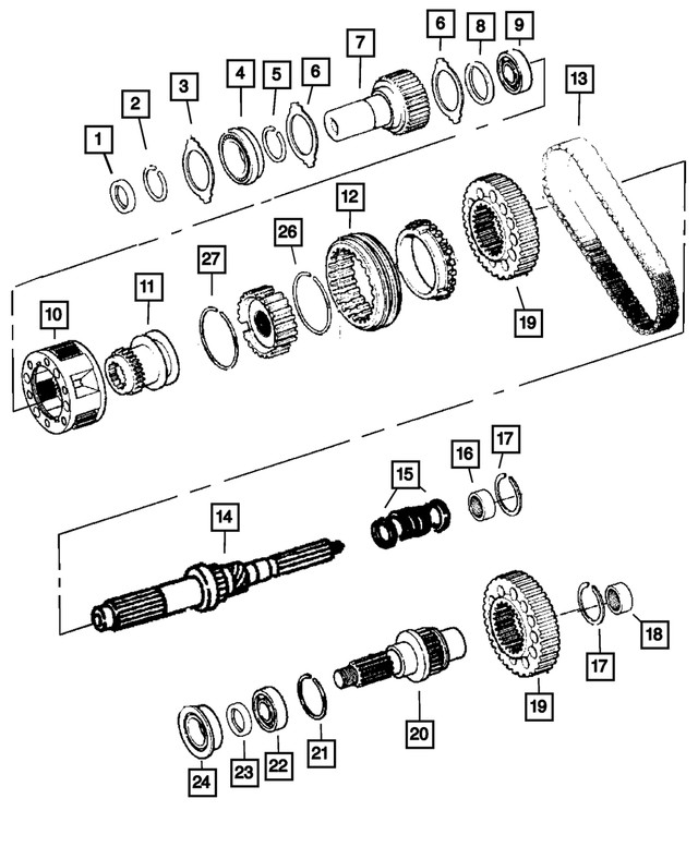 Genuine Mopar Snap Ring 3821558