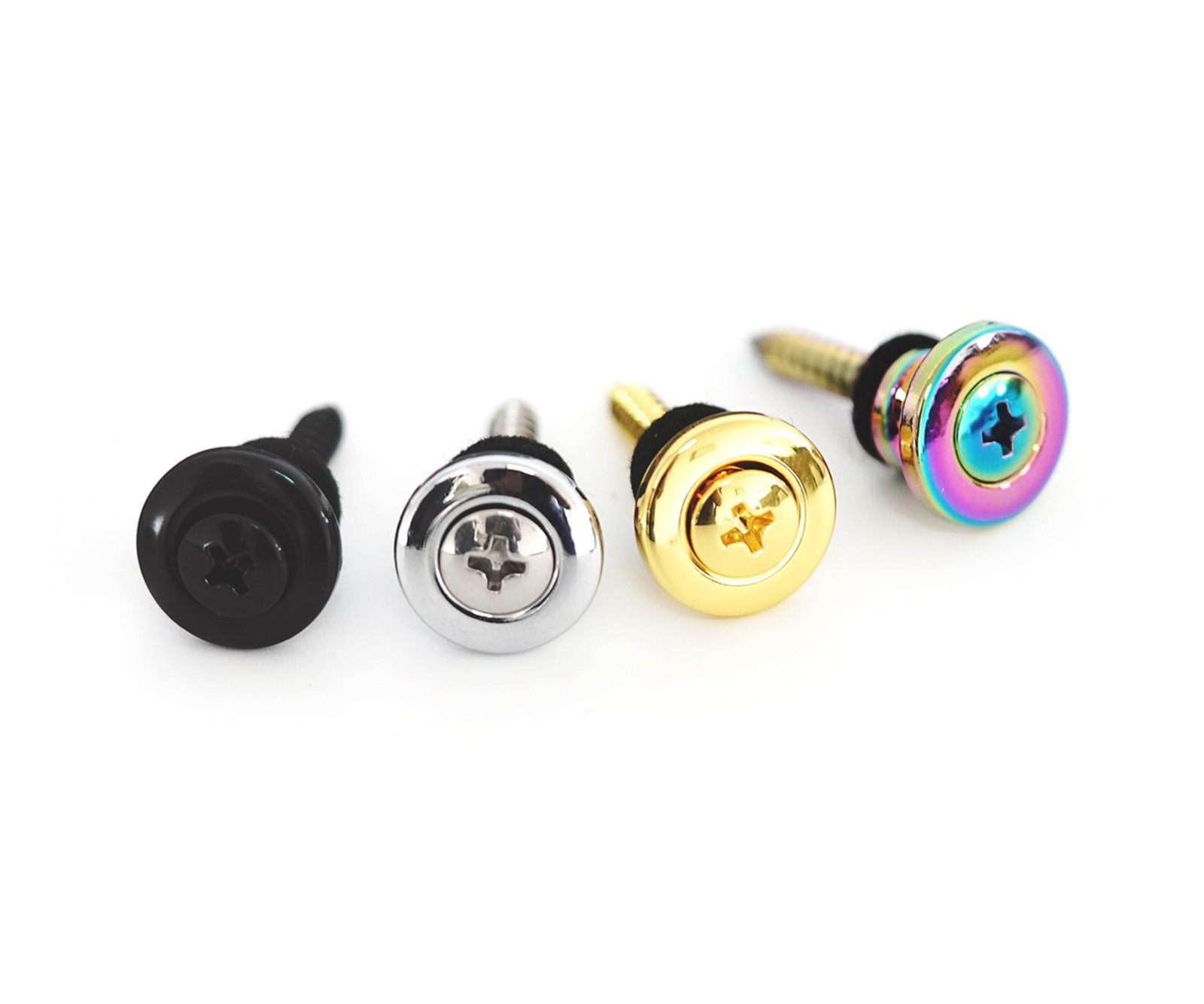 Guyker Strap Locks Buttons, (1 Pair) Zinc Alloy Security Straplock Quick Rele...