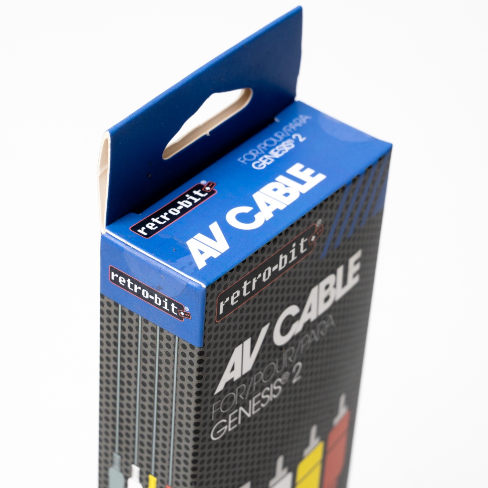 Retro Bit Composite AV Cable for Sega Genesis 2 Console