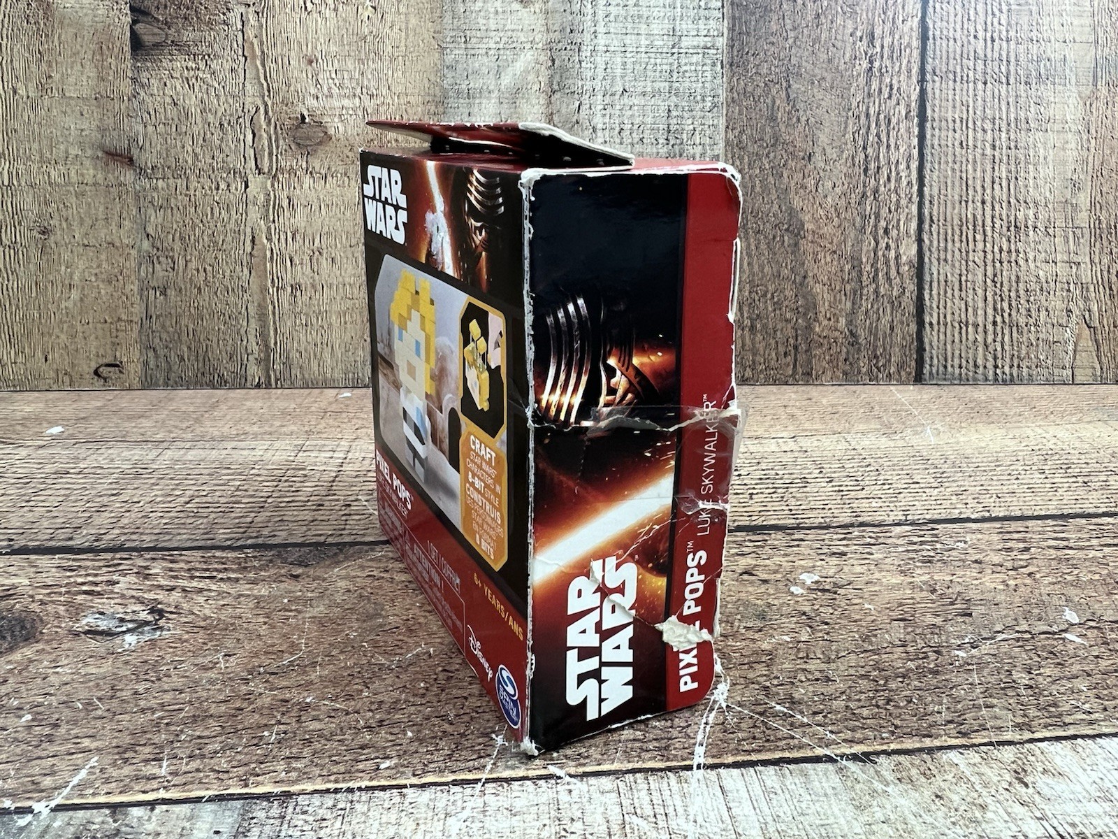 Disney Star Wars Luke Skywalker Pixel Pops ~ NEW Damaged Box Free Shipping