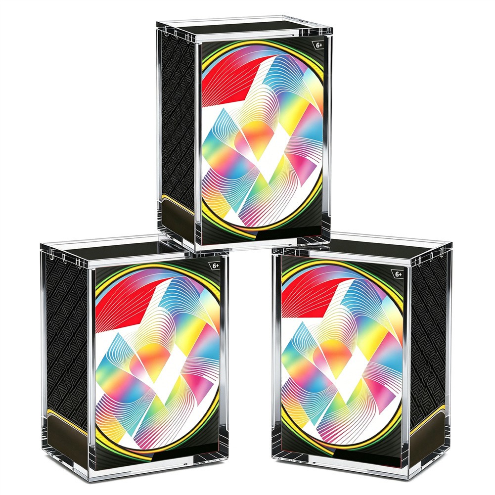 6PACK Acrylic Case With Magnetic Closure for Booster Bundle 2026 New Version