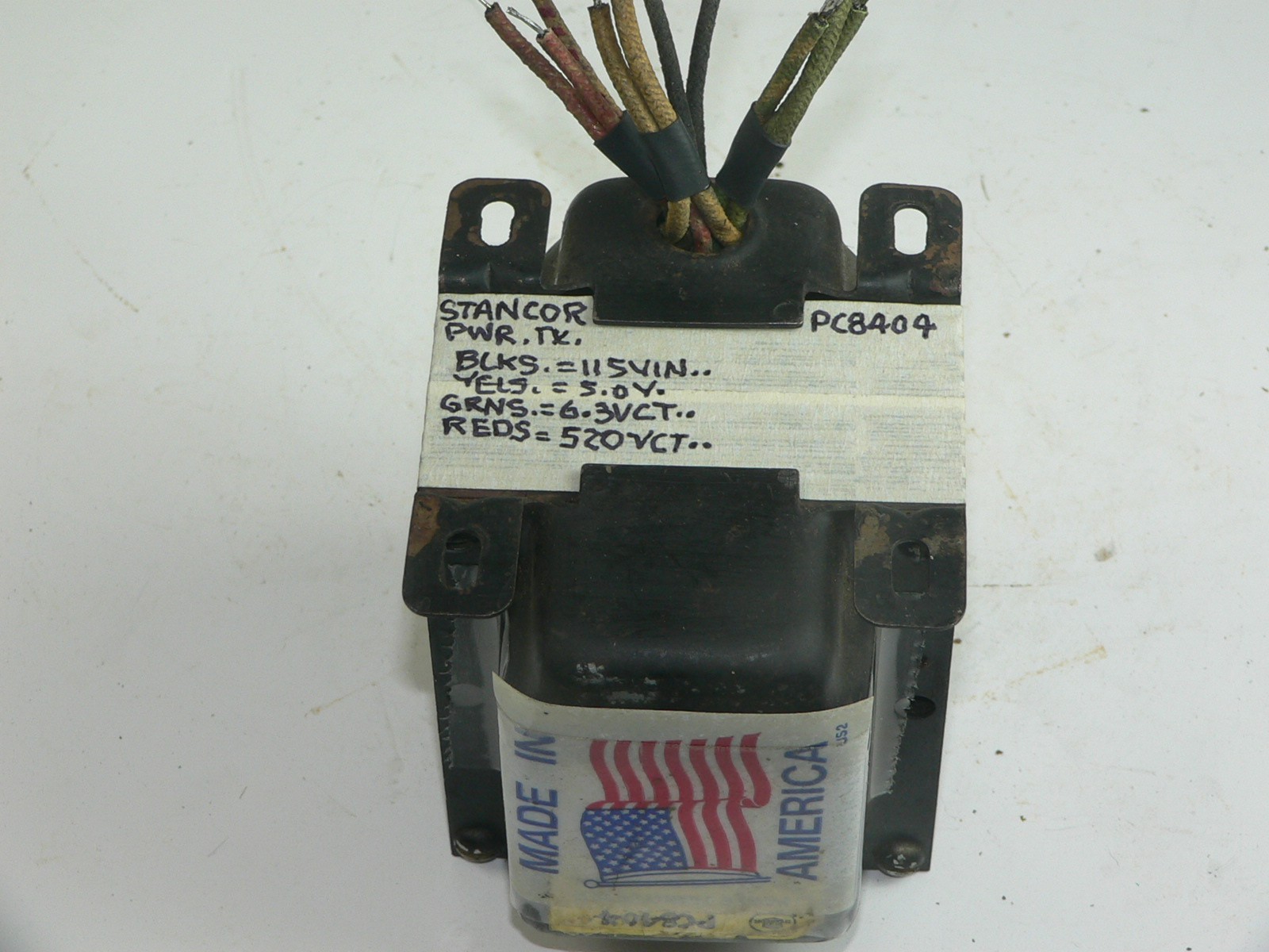 1 Stancor P-4004  Power Transformer--Tests good