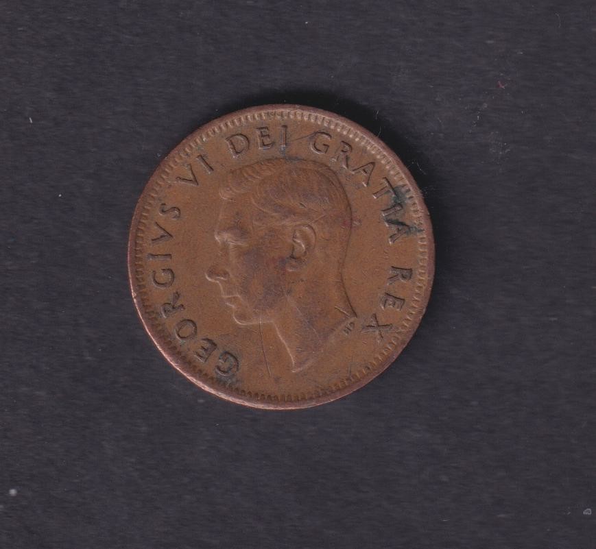 CANADA - 1950 1 Cent Coin (262)