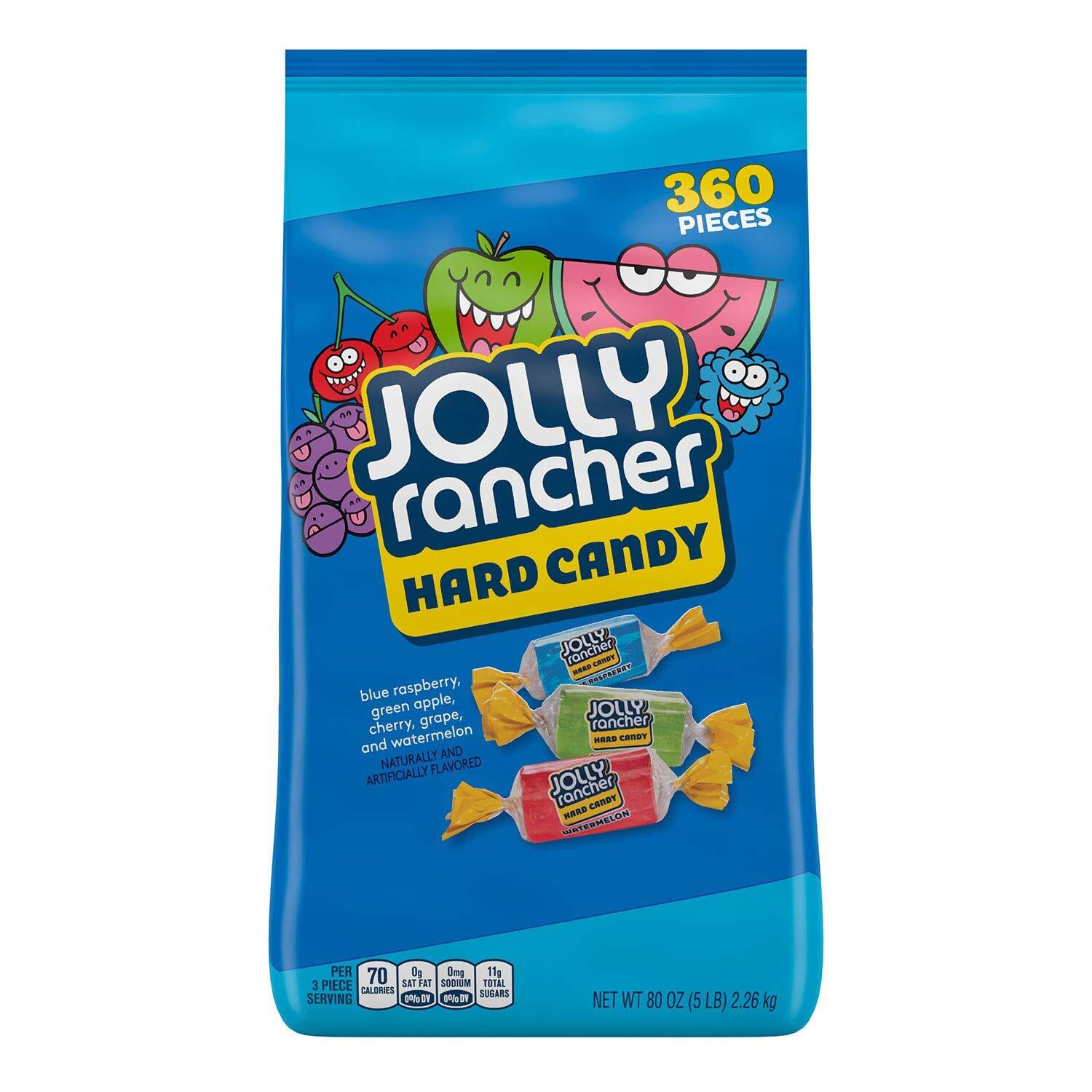 Jolly Rancher Hard Candy Assortment 5 Pound Bag (2 Units Per Order)