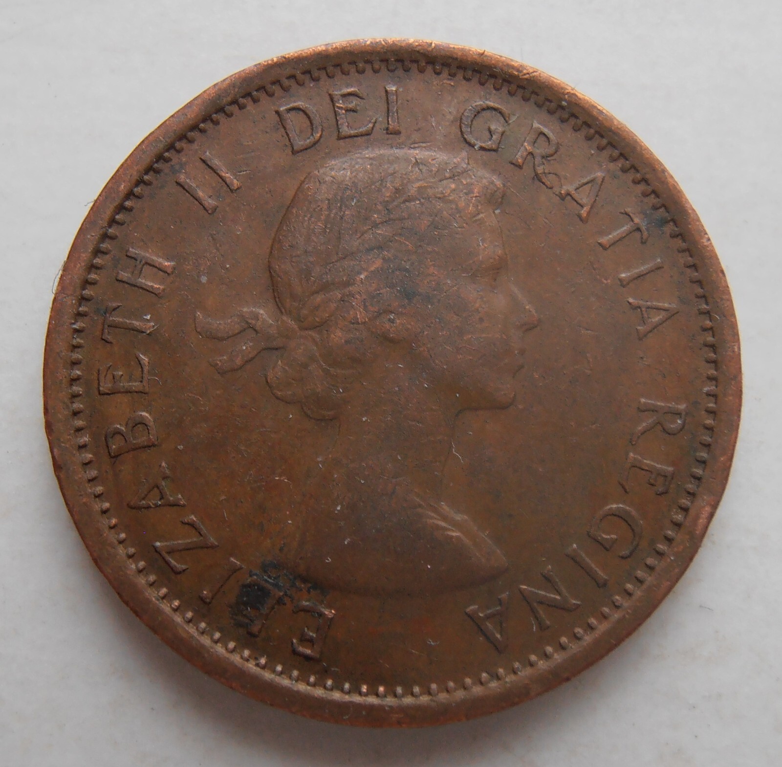 1955 CANADA 1 CENT
