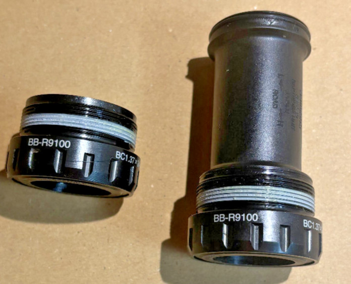 NEW Shimano Dura-Ace R9100 Hollowtech II English Bottom Bracket 68mm BSA 24mm