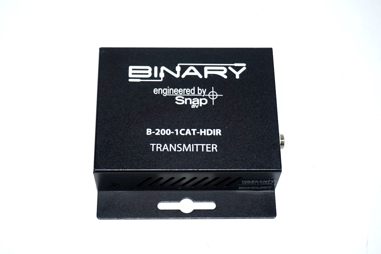 BINARY B-200-1CAT-HDIR HDMI TRANSMITTER w/AC ADAPTER & CABLE