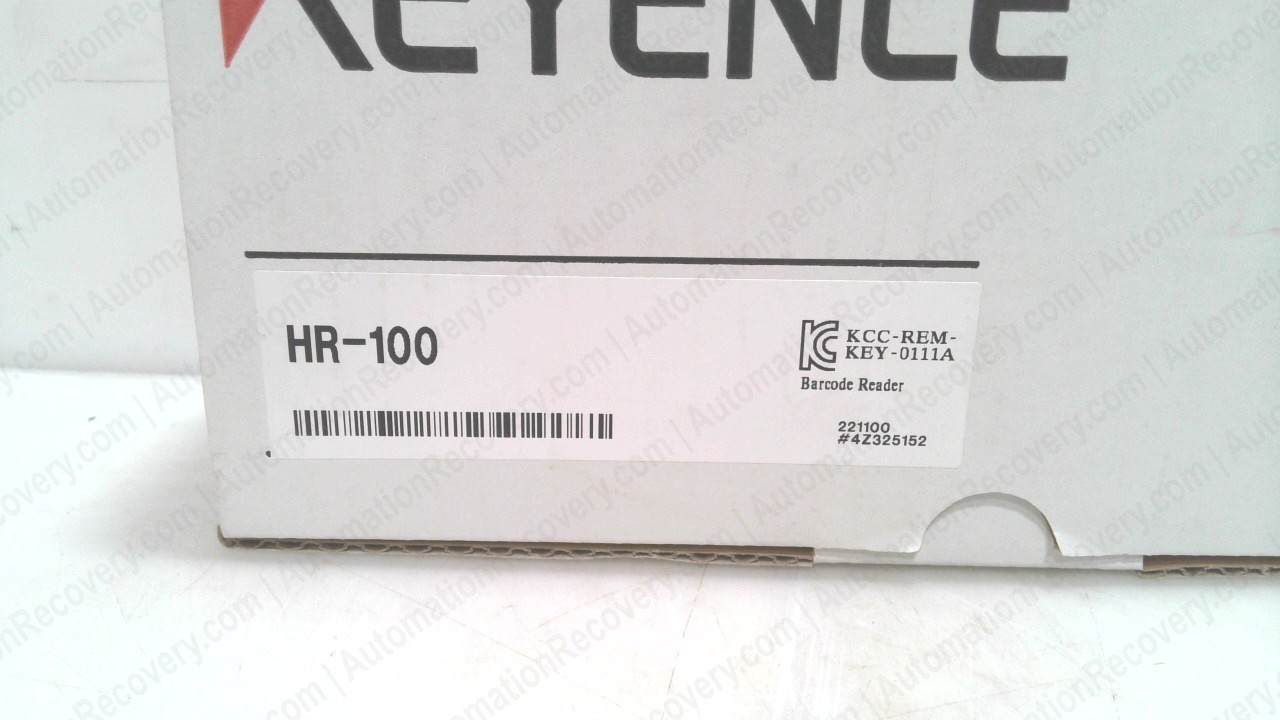 KEYENCE HR-100, BARCODE SCANNER, NEW #354687